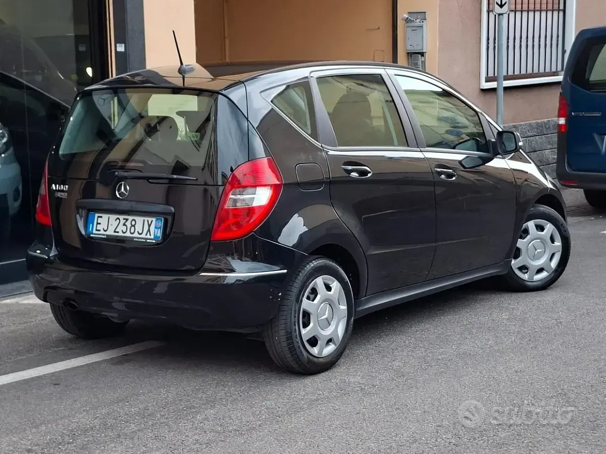 Usata Mercedes A160 Style 95 CV (69 kW) 2010 Nero Berlina