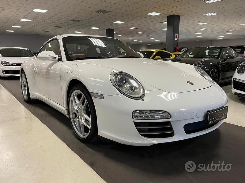 Usata Porsche 911 Carrera 4S 385 CV (283 kW) 2009 Bianco Coupé