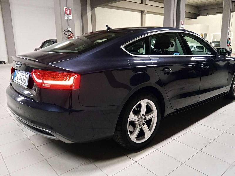 Usata Audi A5 Sportback S-Line 190 CV (139 kW) 2016 Blu/azzurro Utilitaria