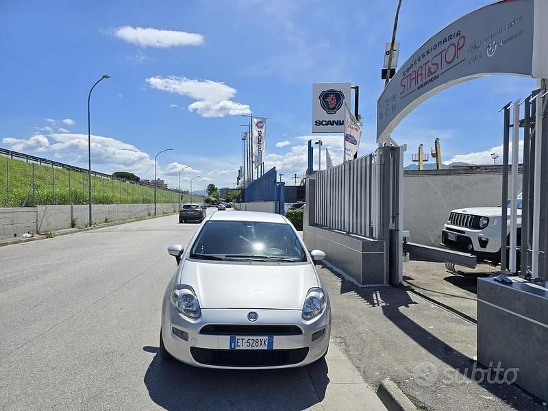 Usata Fiat Punto Lounge 75 CV (55 kW) 2014 Grigio Berlina
