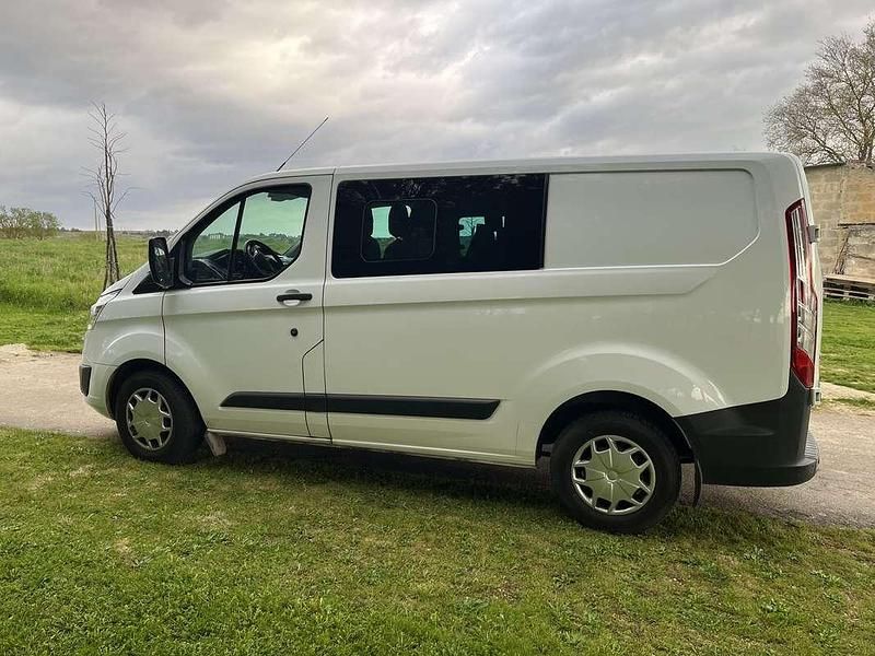 Occasion Ford Transit Custom 131 ch (96 kW) 2016 Blanc Van