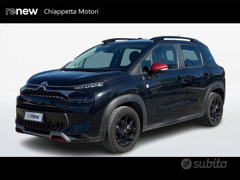 Nero Usata 2022 Citroën C3 Aircross PureTech SUV | 13.900 € (Buon prezzo) - Immagine 1/4