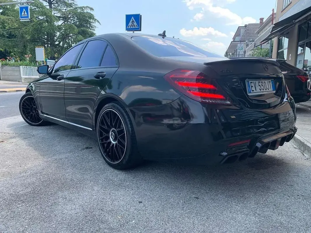 Usata Mercedes S500 Premium 455 CV (334 kW) 2014 Nero Berlina