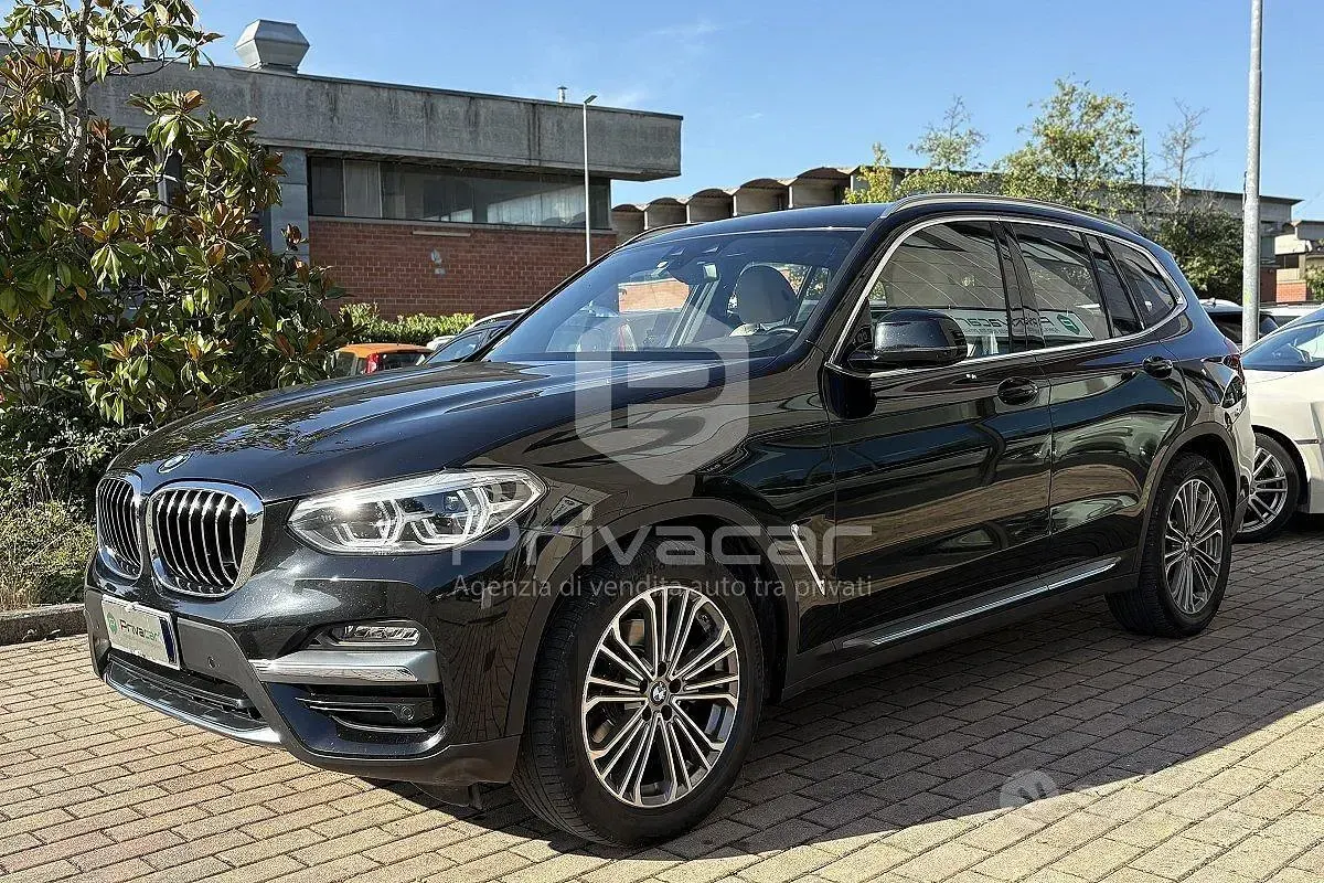 Usata BMW X3 Luxury Line 190 CV (139 kW) 2020 Nero SUV