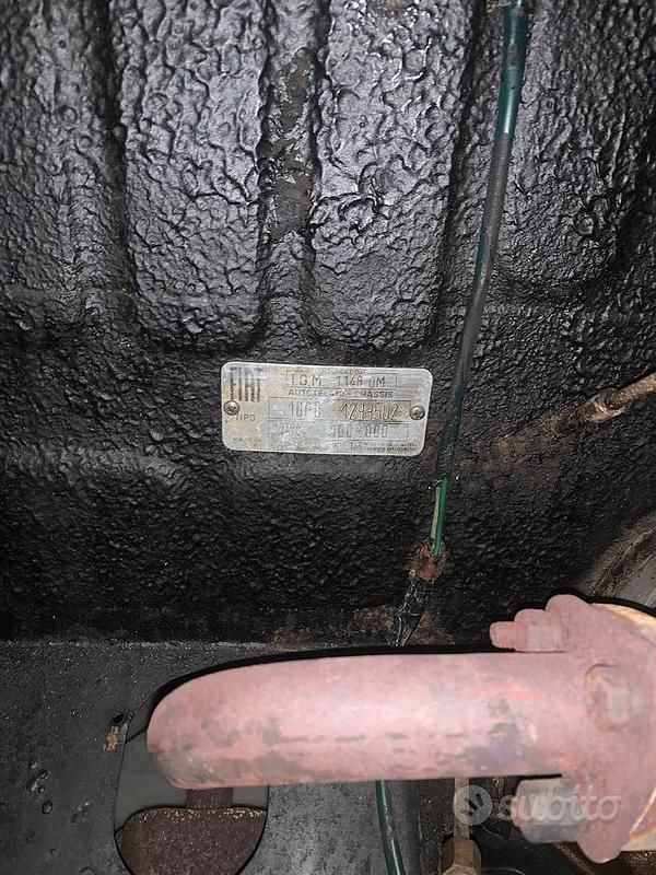 Usata Fiat 600 1960 Rosso Cabrio