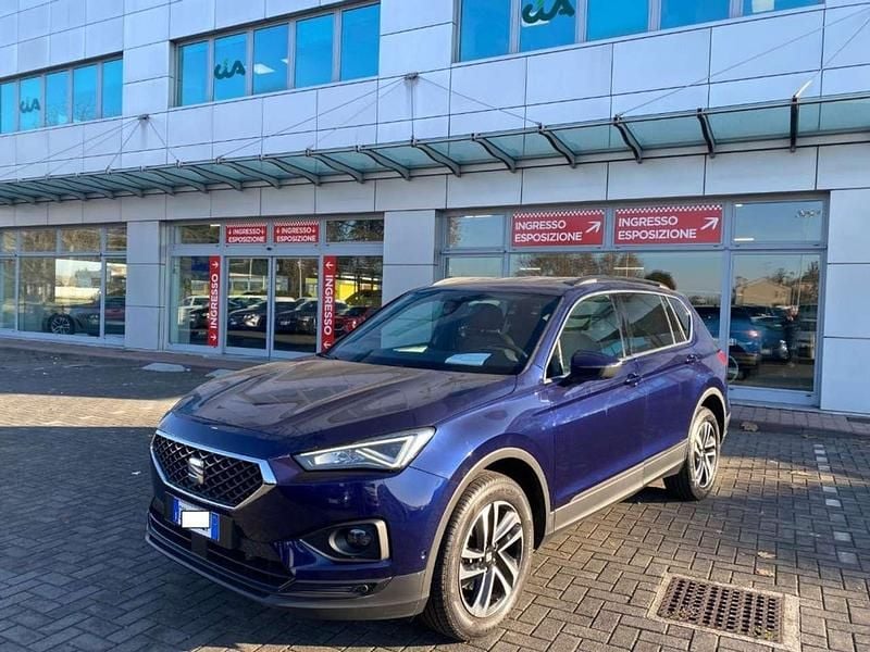 Usata Seat Tarraco Style 150 CV (110 kW) 2022 Blu SUV