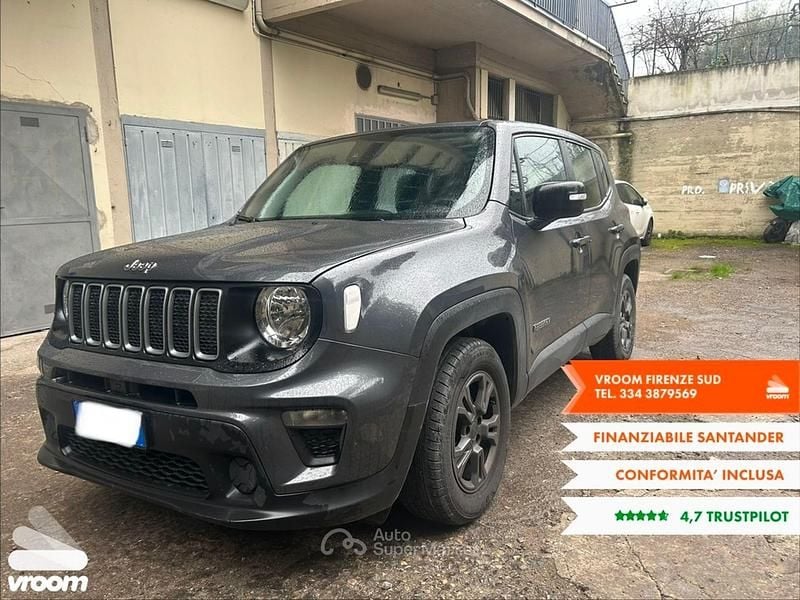 Gray Usata 2022 Jeep Renegade Longitude SUV | 14.990 € (Super prezzo) - Immagine 1/4