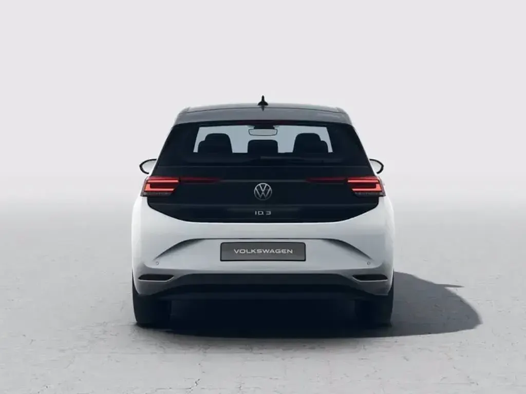 Nuova VW ID.3 Pro 150 kW (204 CV) 2025 Glacier white metallizzato nero Utilitaria