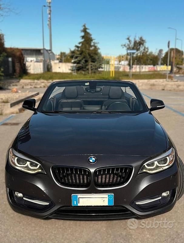 Usata 2016 BMW 220 Sport Line Cabrio | 19.000 € (Ottimo prezzo) - Immagine 1/4