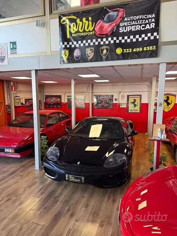 Usata Ferrari 360 400 CV (294 kW) 2000 Nero Coupé