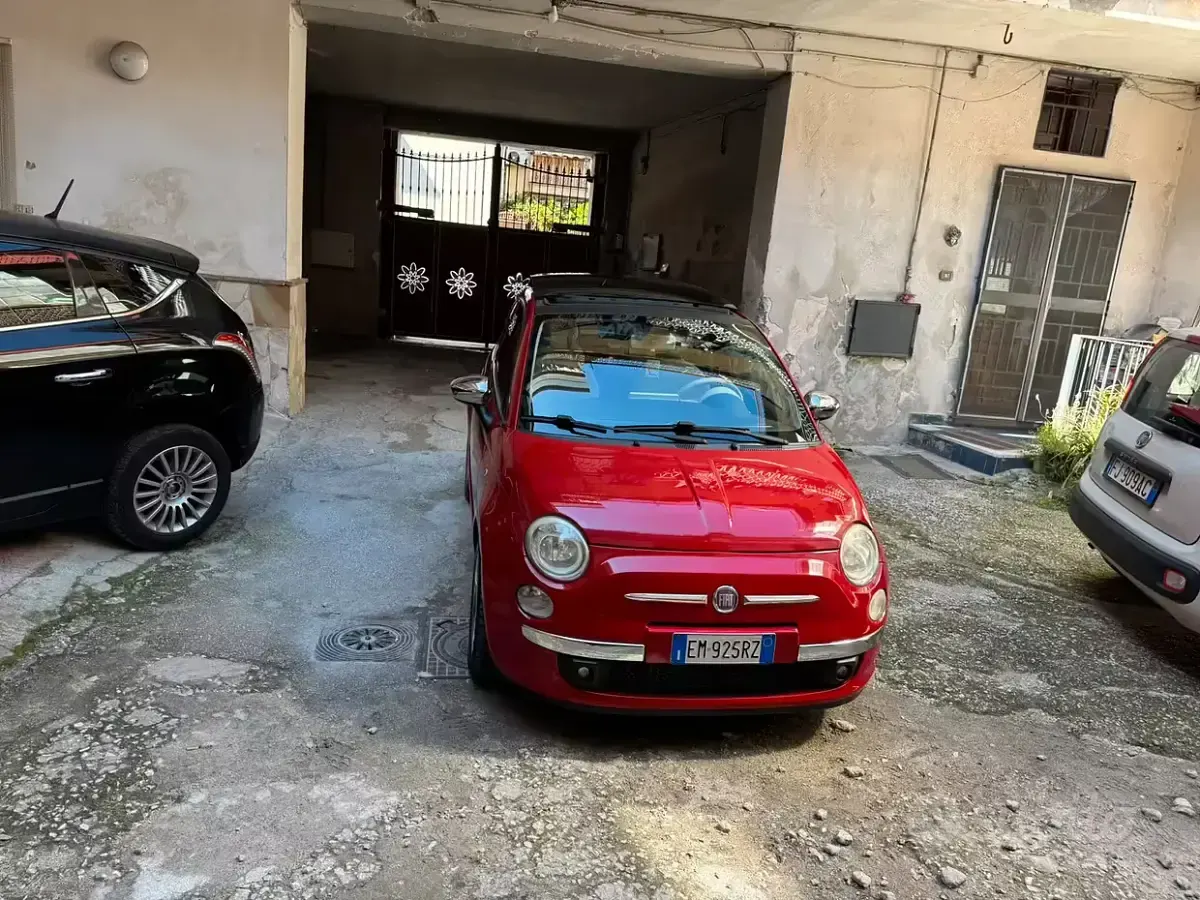 Usata Fiat 500 95 CV (69 kW) 2012 Rosso Utilitaria