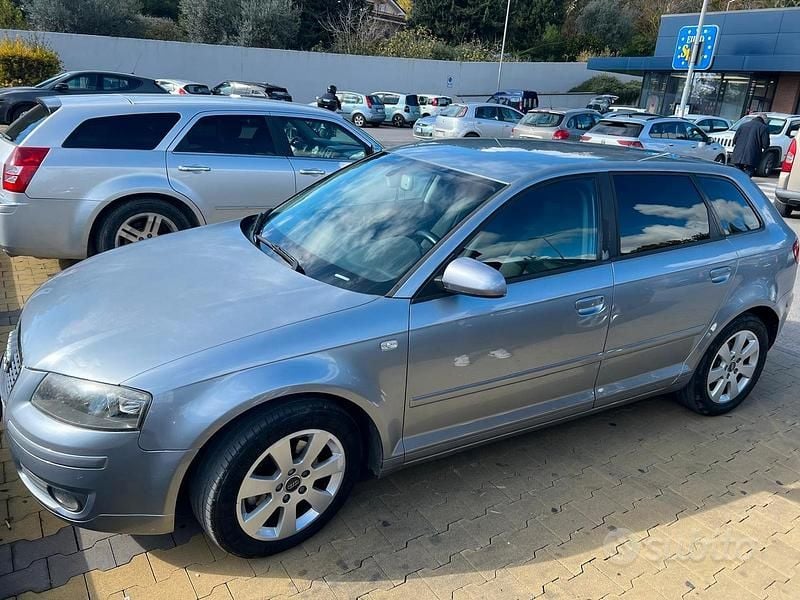 Usata Audi A3 105 CV (77 kW) 2007 Grigio Station wagon