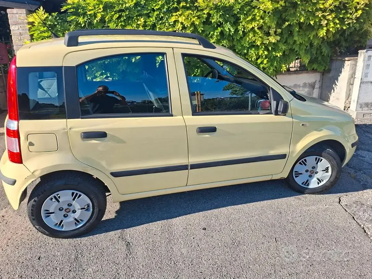 Usata Fiat Panda Dynamic 60 CV (44 kW) 2007 Giallo Utilitaria