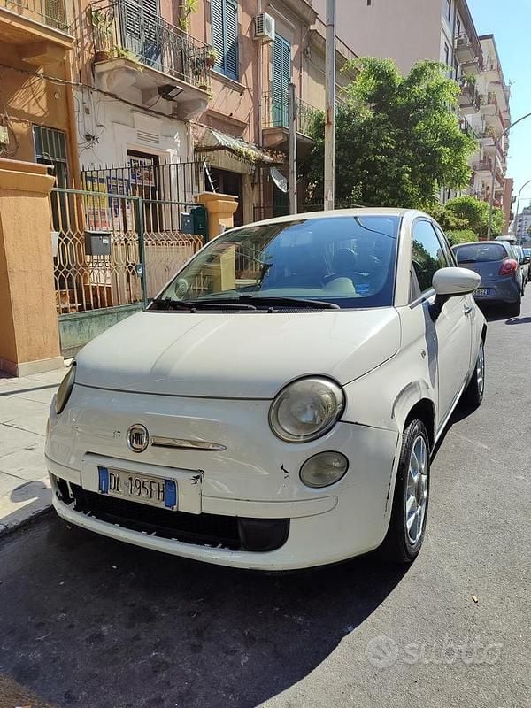 Usata Fiat 500 Pop 69 CV (50 kW) 2008 Bianco Berlina