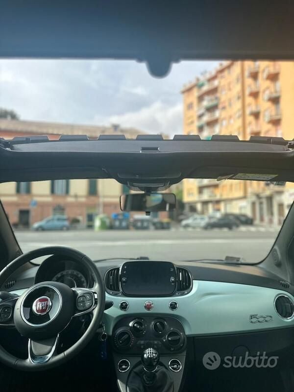Usata Fiat 500 Dolcevita 69 CV (50 kW) 2022 Blu/azzurro Utilitaria