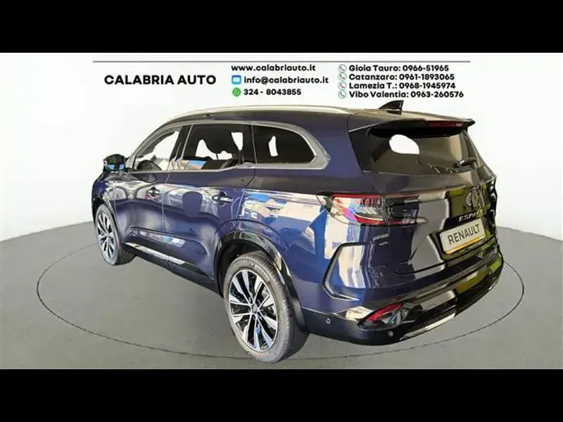 Usata Renault Espace Techno 200 CV (147 kW) 2024 Blu Monovolume