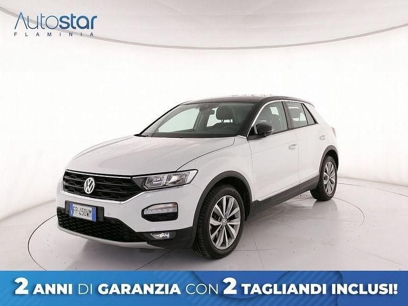 Bianco Usata 2018 VW T-Roc Style SUV | 17.700 € (Super prezzo) - Immagine 1/4