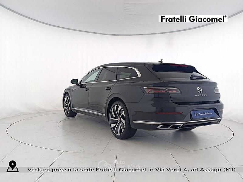 Usata VW Arteon R-line 190 CV (139 kW) 2023 2t deep black perlato Station wagon
