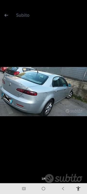 Usata Alfa Romeo 159 150 CV (110 kW) 2006 Grigio Berlina