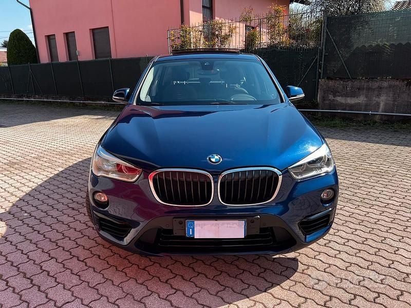 Usata BMW X1 Sport Line 190 CV (139 kW) 2016 Blu SUV