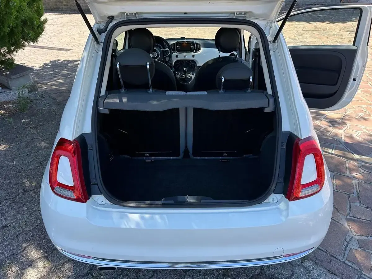 Usata Fiat 500 Lounge 80 CV (58 kW) 2018 Bianco Utilitaria
