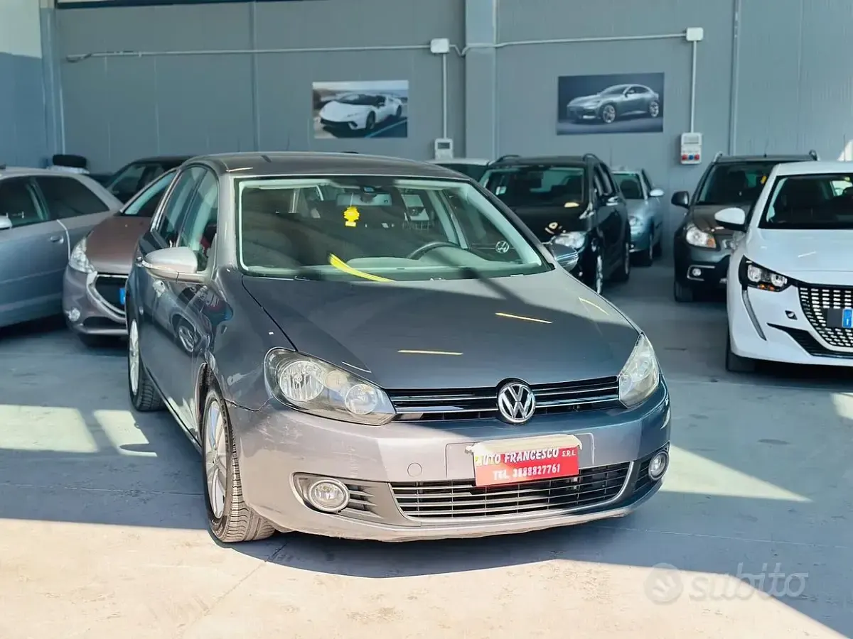 Usata VW Golf VI Highline 140 CV (102 kW) 2009 Grigio Utilitaria