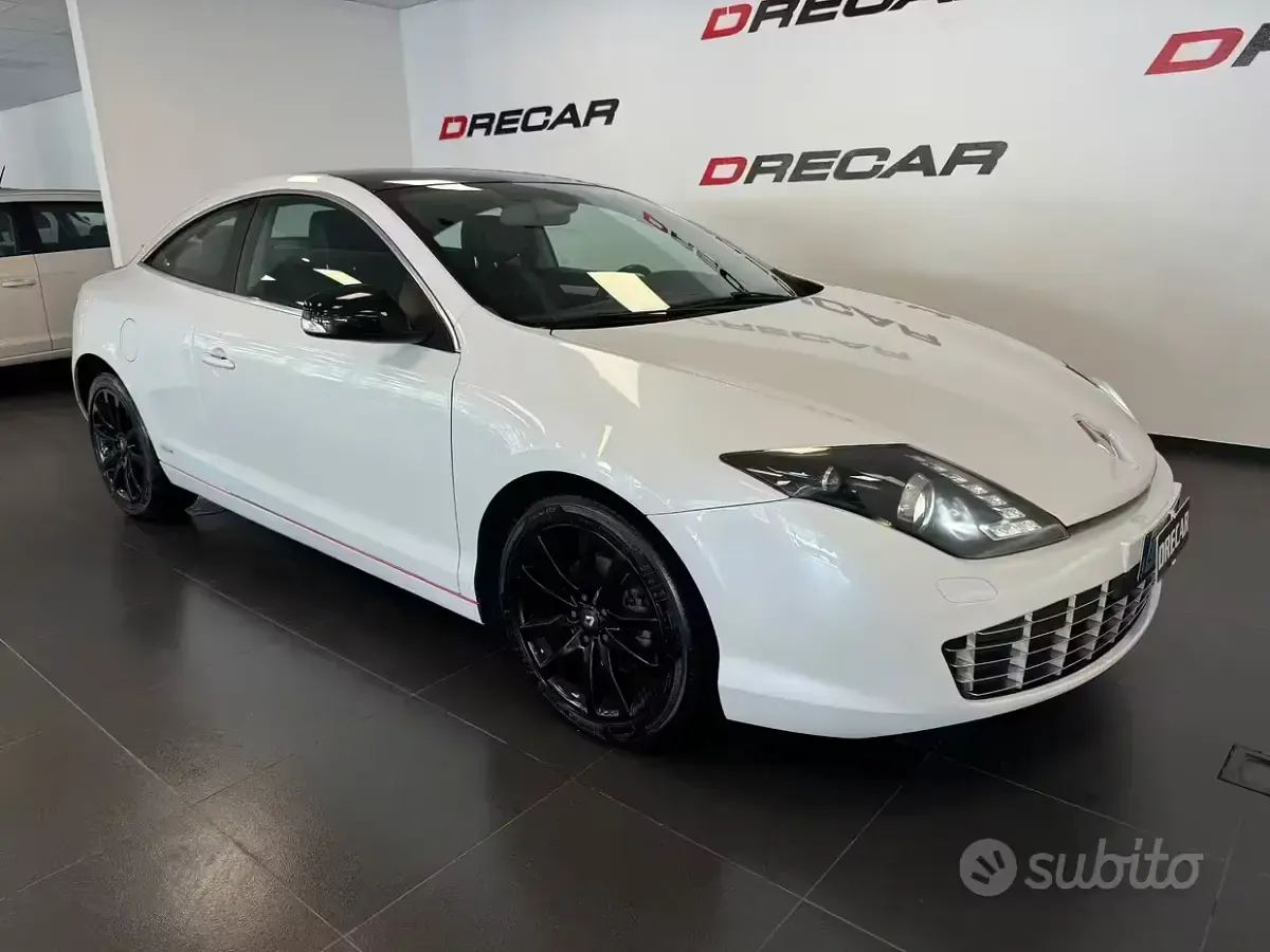 Usata Renault Laguna Coupé 173 CV (127 kW) 2012 Bianco Coupé