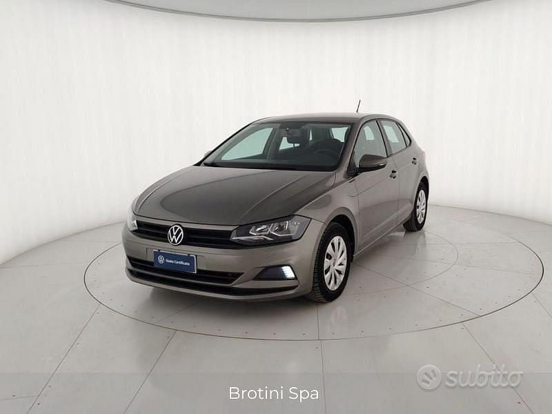 Usata VW Polo Comfortline 90 CV (66 kW) 2021 Grigio Utilitaria
