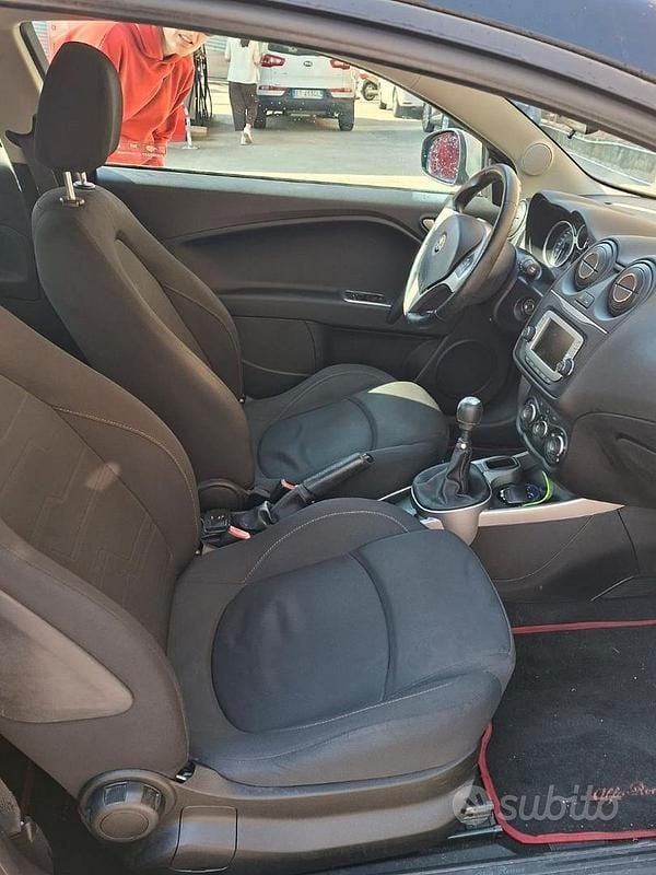 Usata Alfa Romeo MiTo Progression 77 CV (56 kW) 2013 Nero Utilitaria