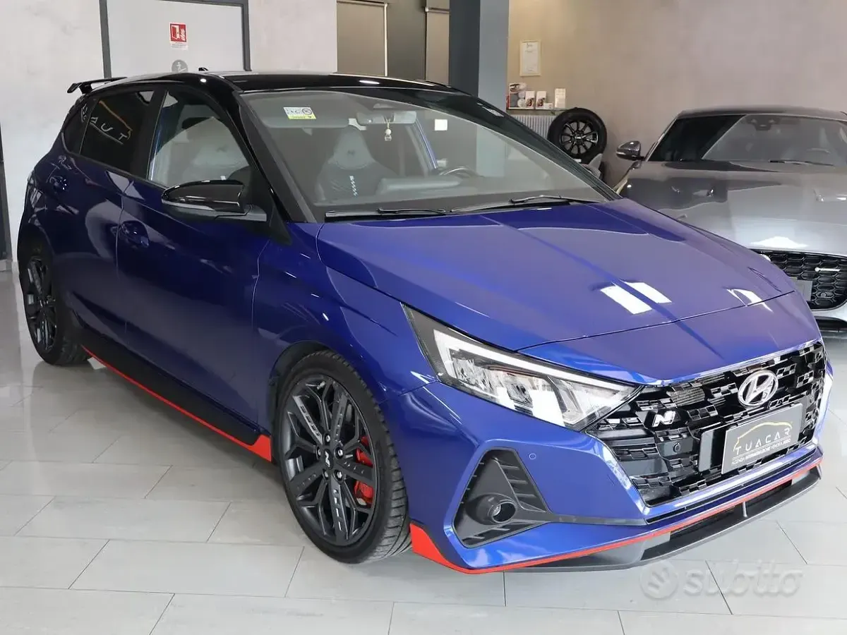 Usata Hyundai i20 N Performance 204 CV (150 kW) 2022 Blu/azzurro Utilitaria