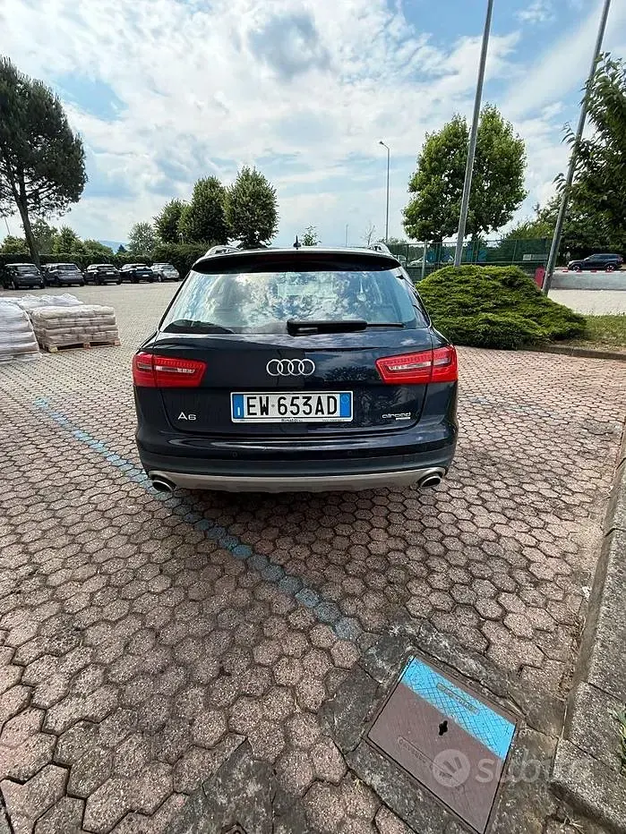 Usata Audi A6 Allroad 245 CV (180 kW) 2014 Blu Station wagon