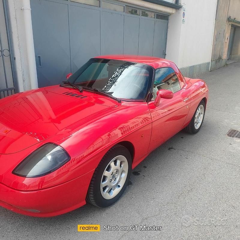 Usata Fiat Barchetta 2002 Rosso Cabrio