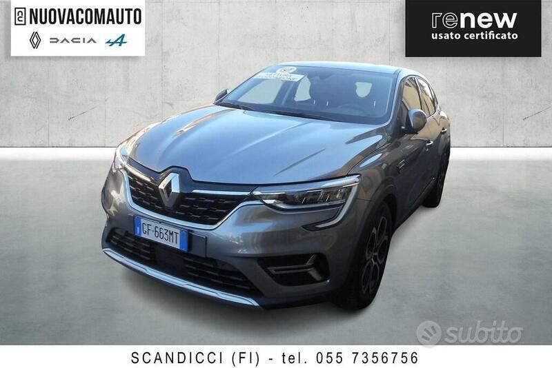 Grigio titanio Usata 2021 Renault Arkana Intens SUV | 18.500 € (Buon prezzo) - Immagine 1/4