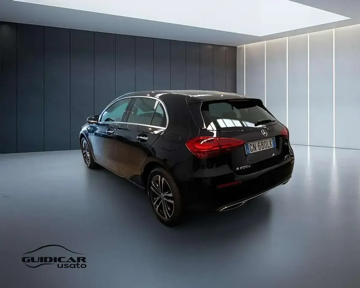 Usata Mercedes A200 Advanced Plus 150 CV (110 kW) 2023 Nero notte Berlina