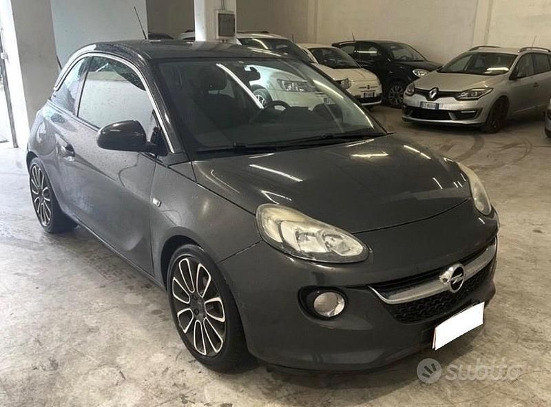 Usata Opel Adam Glam 69 CV (50 kW) 2014 Grigio Utilitaria