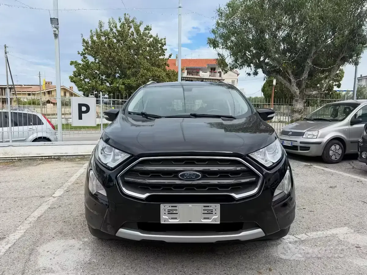 Usata Ford Ecosport 99 CV (72 kW) 2019 Nero SUV