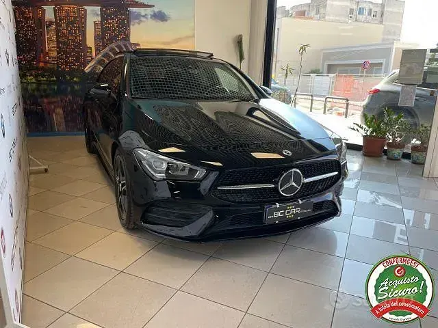 Usata Mercedes CLA200 Premium 150 CV (110 kW) 2021 Nero Coupé