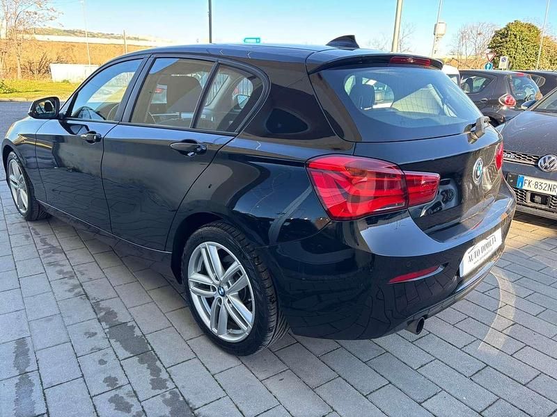 Usata BMW 116 109 CV (80 kW) 2017 Nero Utilitaria