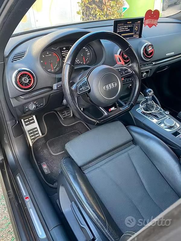 Usata Audi A3 Ambiente 184 CV (135 kW) 2016 Grigio Berlina