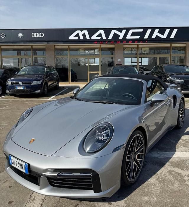 Usata Porsche 911 Turbo Cabriolet 2021 Grigio Cabrio