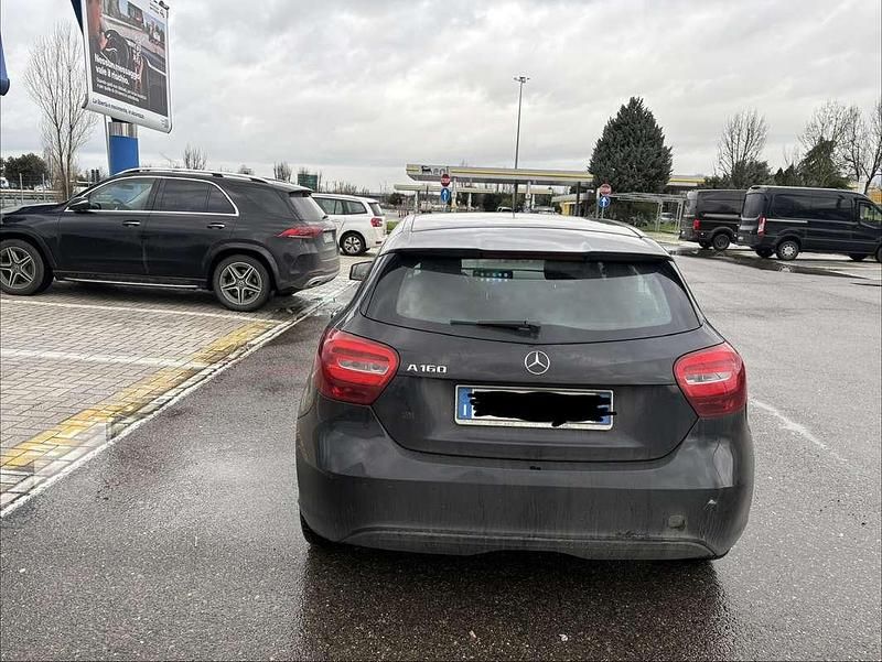 Usata Mercedes A160 Executive 102 CV (75 kW) 2016 Nero Berlina