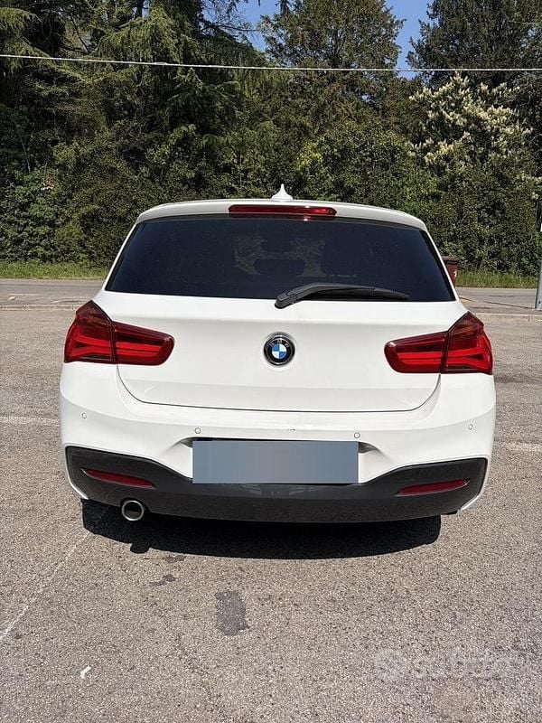 Usata BMW 116 M Sport 2018 Bianco Utilitaria