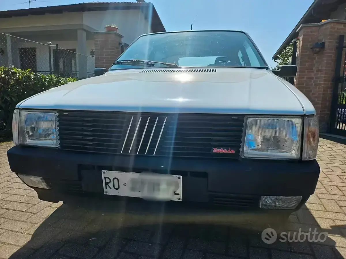 Usata Fiat Uno 45 CV (33 kW) 1989 Bianco Utilitaria