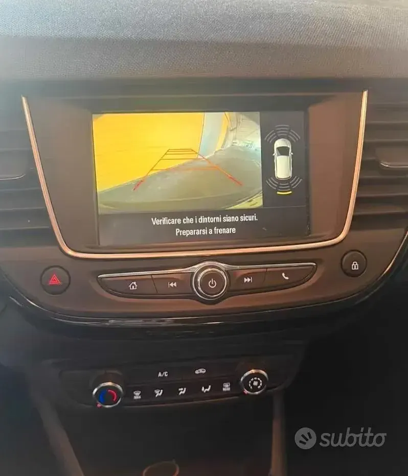 Usata Opel Crossland X 83 CV (61 kW) 2020 Nero SUV