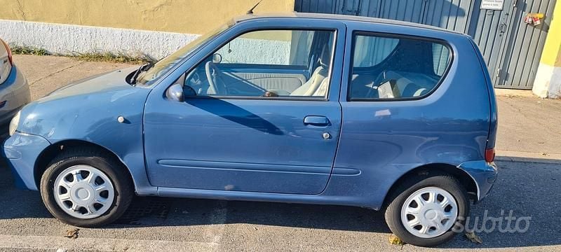 Usata Fiat Seicento 54 CV (39 kW) 2007 Blu Utilitaria
