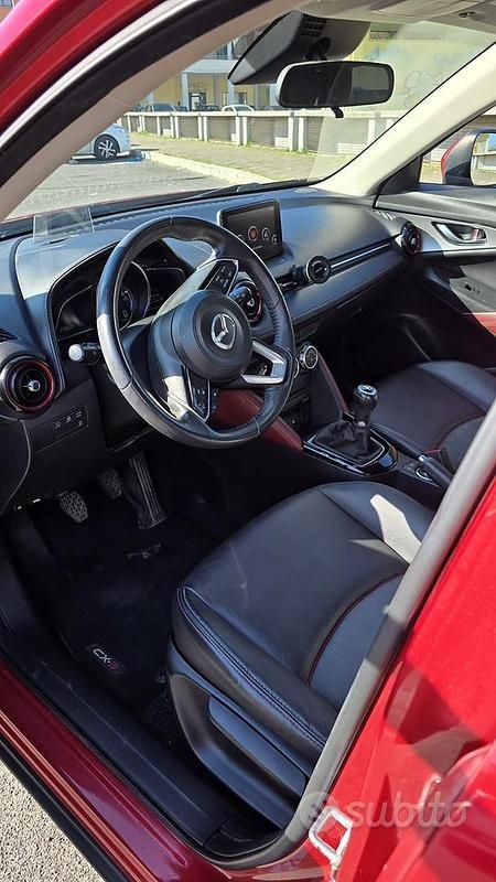 Usata Mazda CX-3 Exceed 105 CV (77 kW) 2017 Rosso SUV