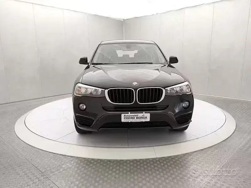 Usata BMW X3 Advantage 190 CV (139 kW) 2017 Nero SUV