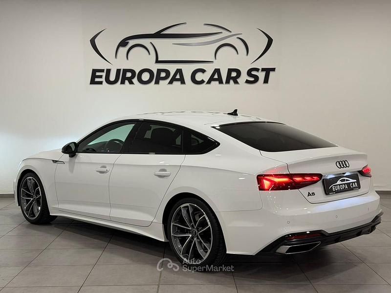 Gebraucht Audi A5 Sportback S-Line 204 PS (150 kW) 2024 Weiß Kleinwagen