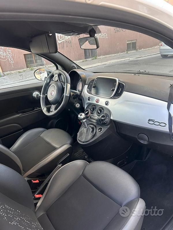 Usata Fiat 500 70 CV (51 kW) 2021 Bianco Berlina