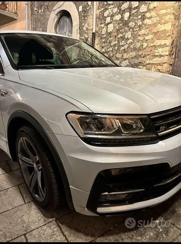 Usata VW Tiguan Sportline 116 CV (85 kW) 2018 Bianco SUV